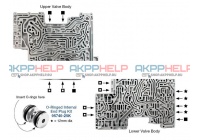 Комплект заглушек гидроблока АКПП ZF6HP фото 2